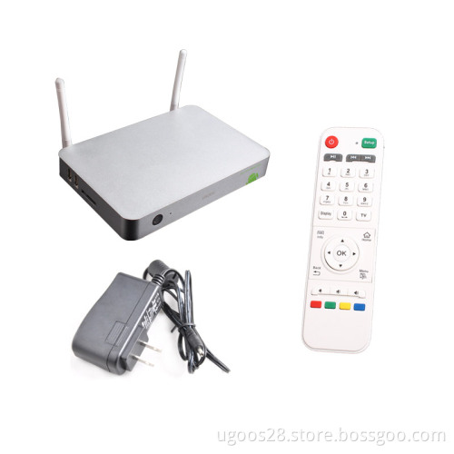 Ugoos Ut1 Smart TV Box-Quad Core Android4.2.2 Rk3188 28nm Support Xbmc Dual Antenna with Aluminium Case